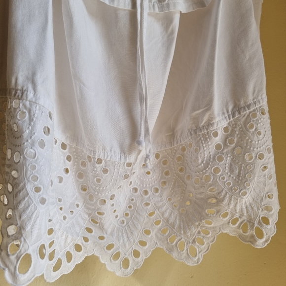 Madewell Eyelet Balcony Off-the-Shoulder Top XL - Picture 13 of 15